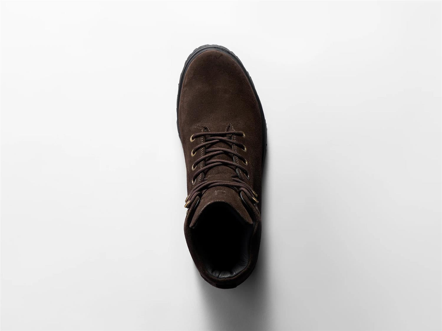 Black Storm Boot - Brown Suede