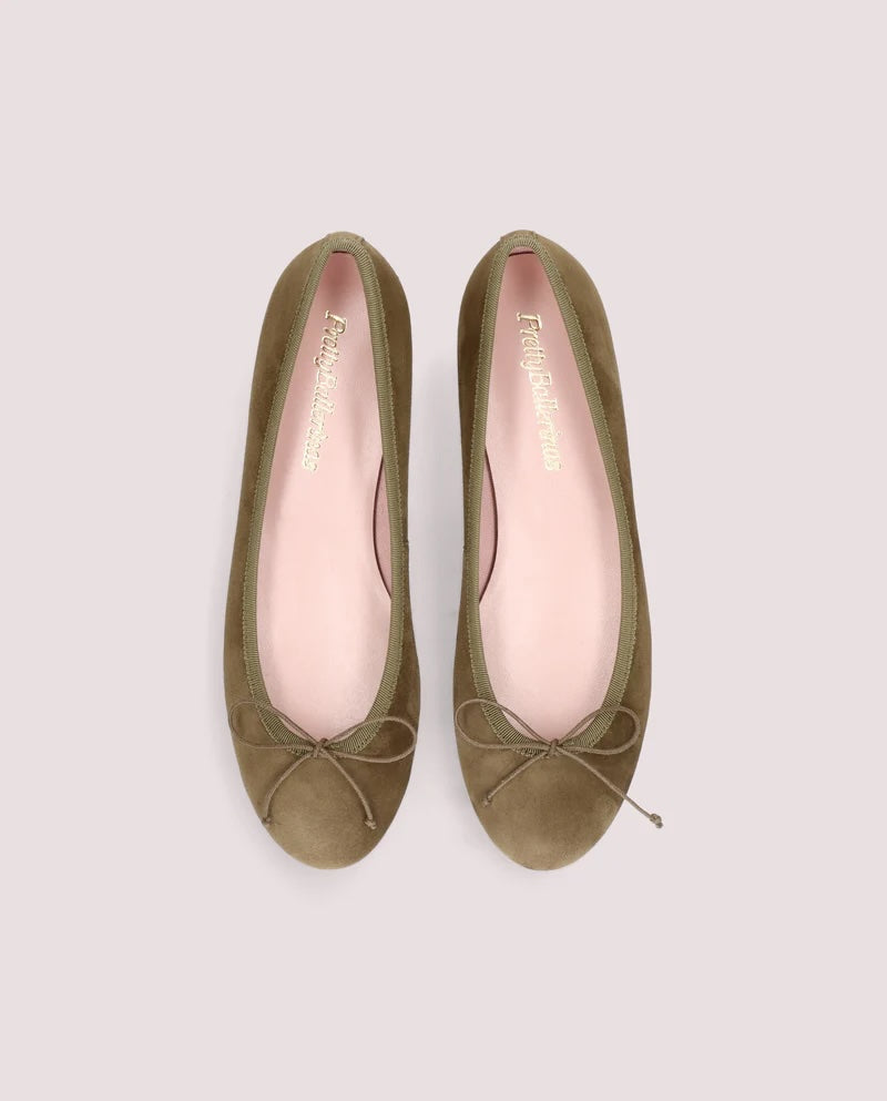 Nicole Green Suede Ballet
