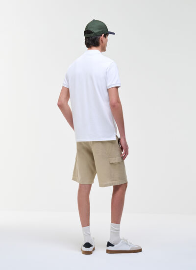 Pique Short Sleeve - White