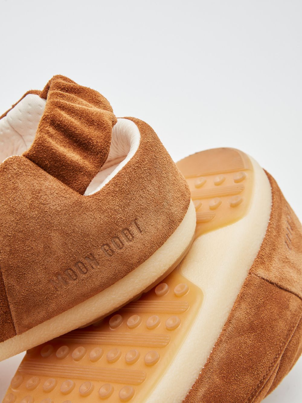 Sandal Band Suede Cognac