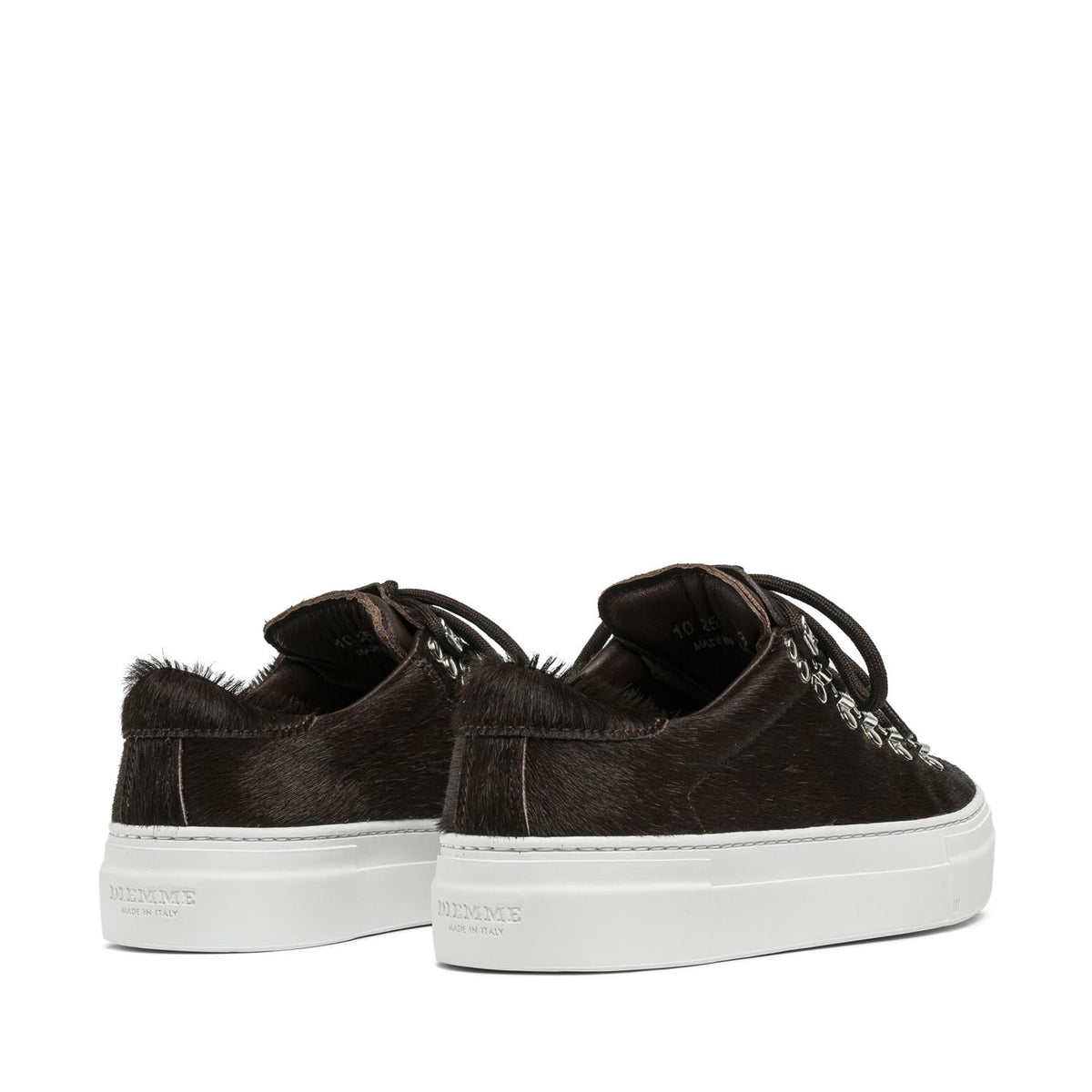 W Marostica Low Platform Dark Brown Haircalf