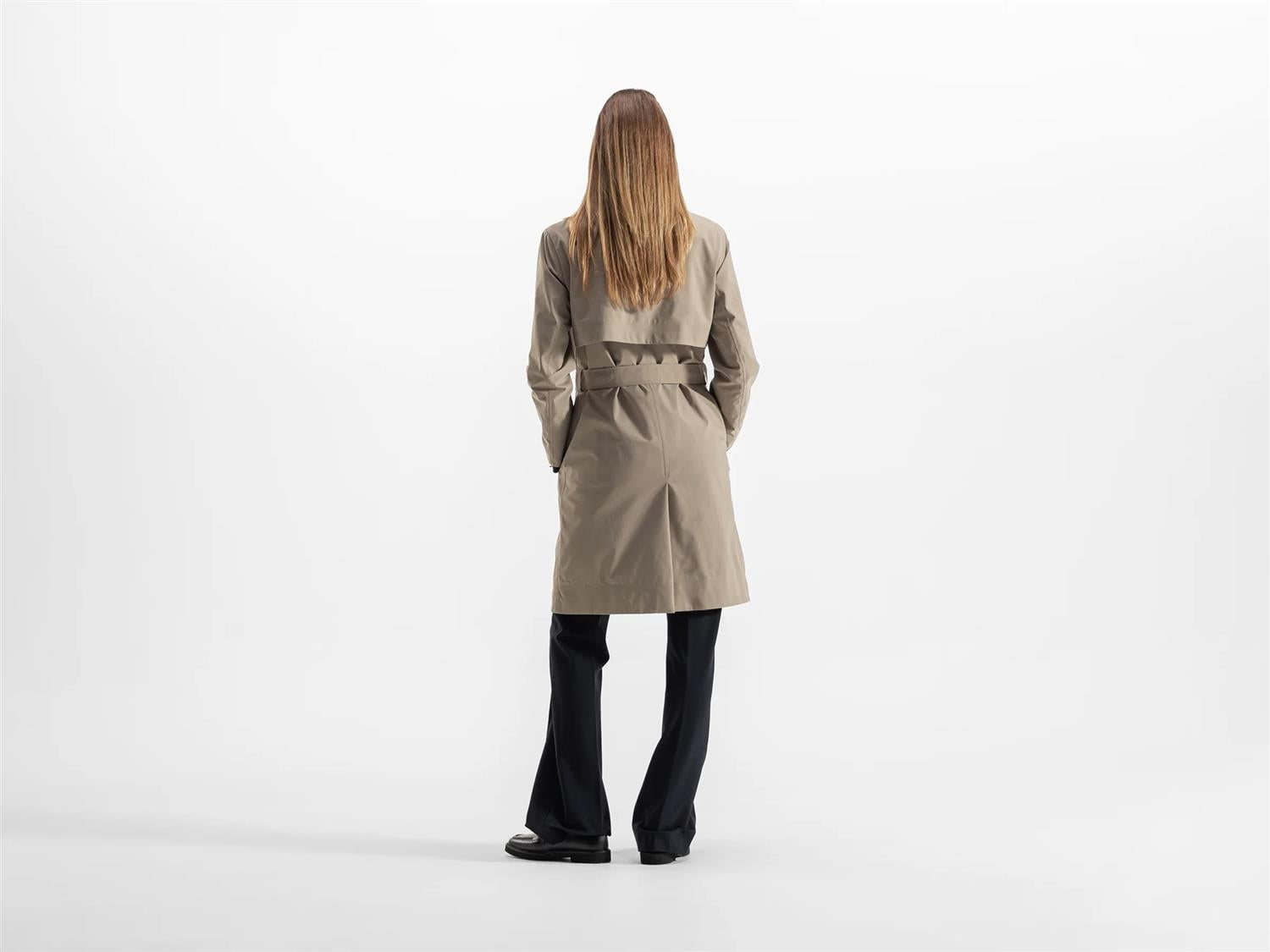 Skylar Trench Coat Desert