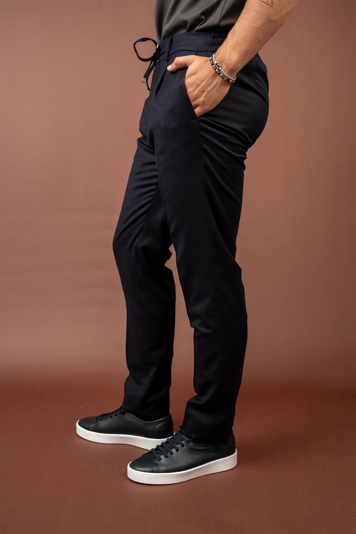 Spiaggia 1P Slik Blend - Navy