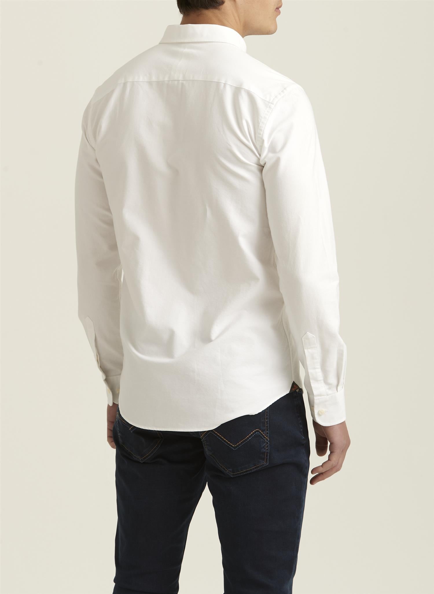 Oxford Button Down Shirt - White