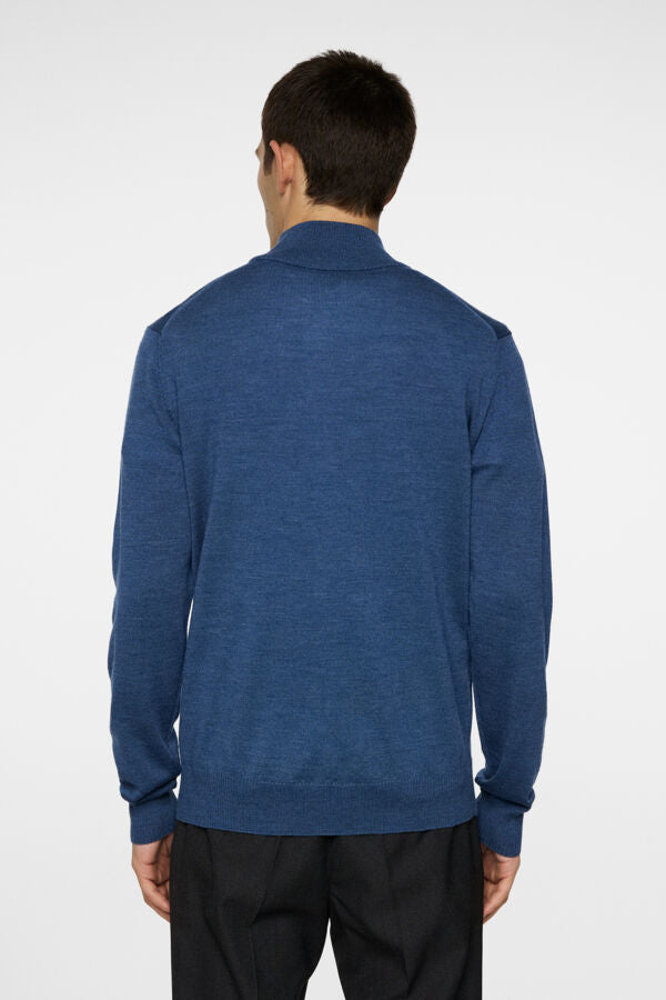 Kiyan Merino Quarter Zip - Idigo