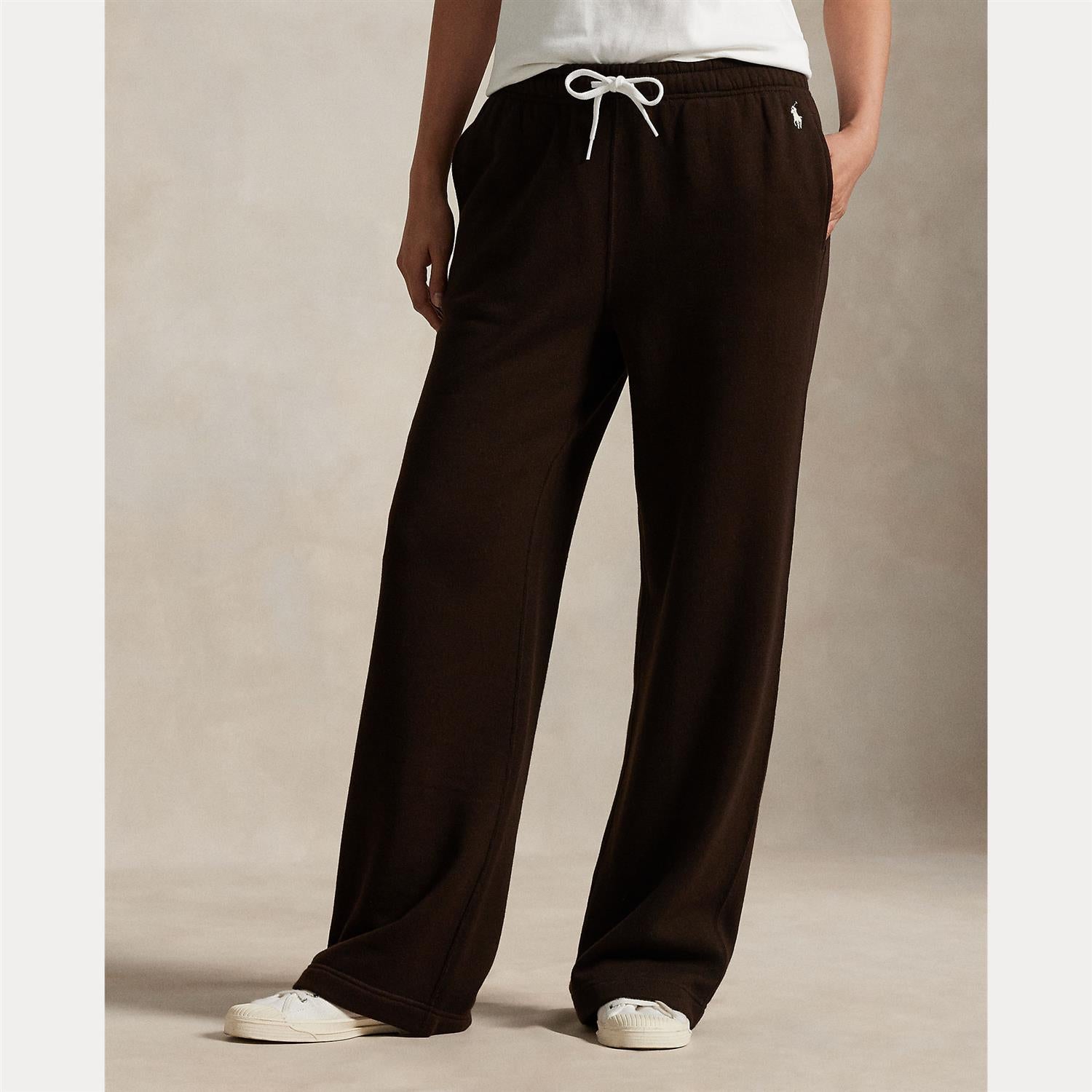 Knit Open Bottom Sweatpant Circut Brown