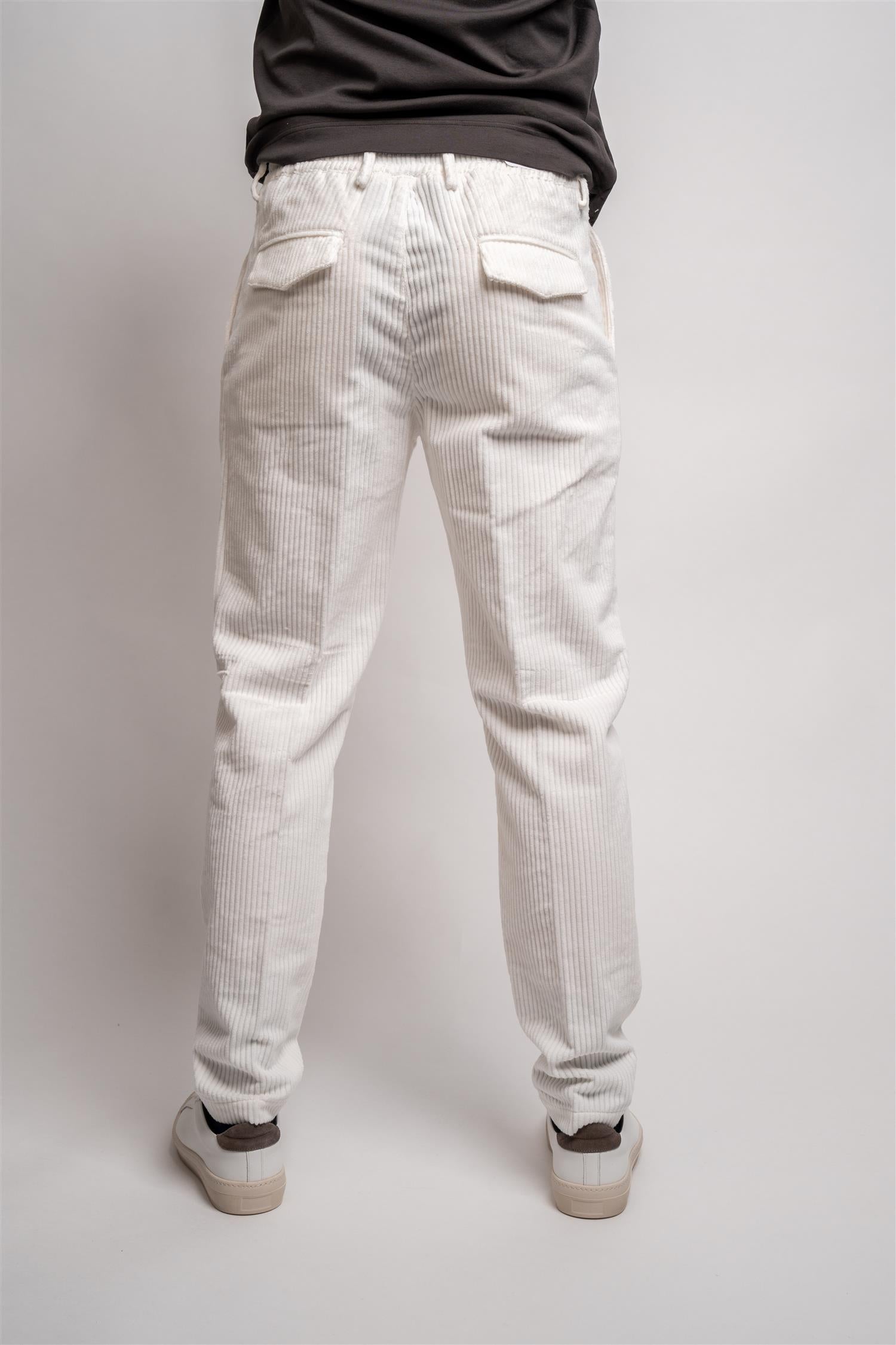 Jogger Pant Cord- White