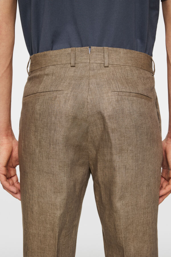 Lois Super Linen Pants - Sepia Tint