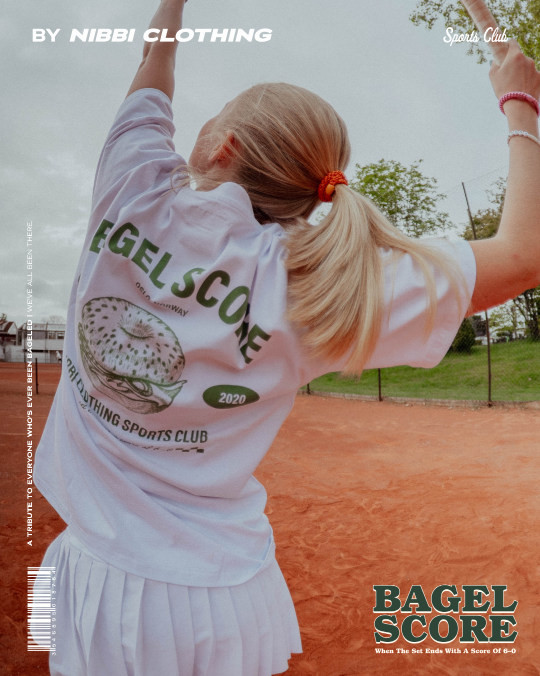 Tennis Bagel Score T-shirt