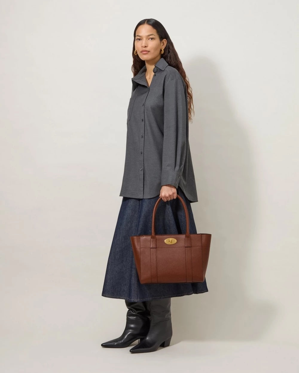 Bayswater 9 to 5 Oak Two-Tone Small Classic Grain
