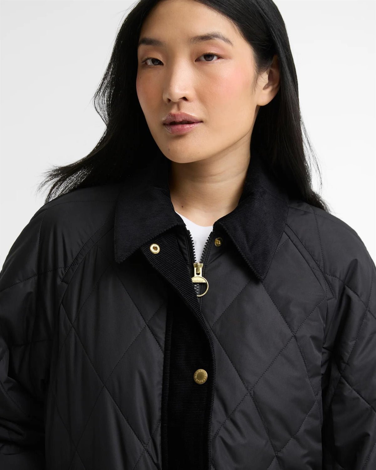 Barbour kilnwick Quilt Black