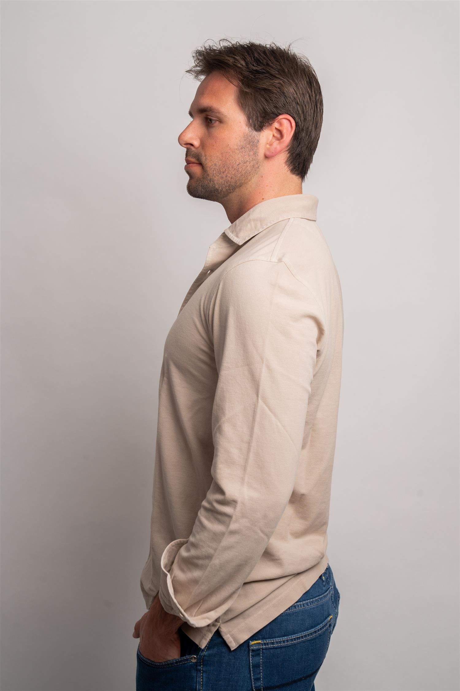 Pique Shirt - Beige