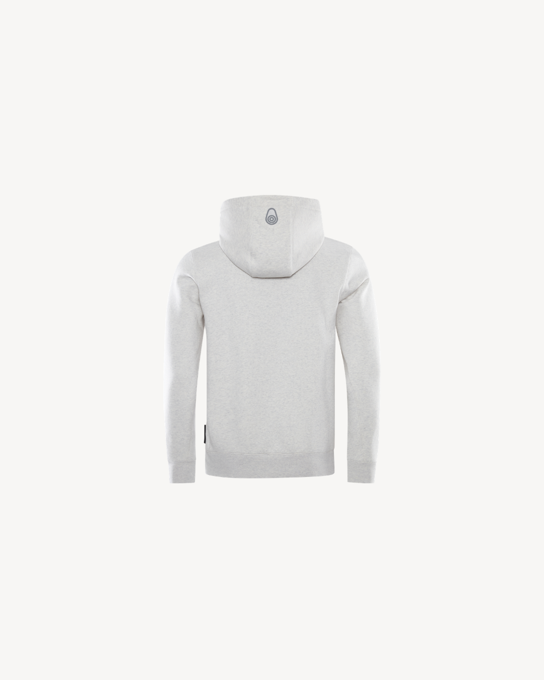 Bowman Logo Hood - Light Grey Melange