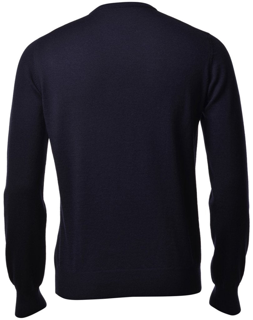 Crew Neck Merino - Navy