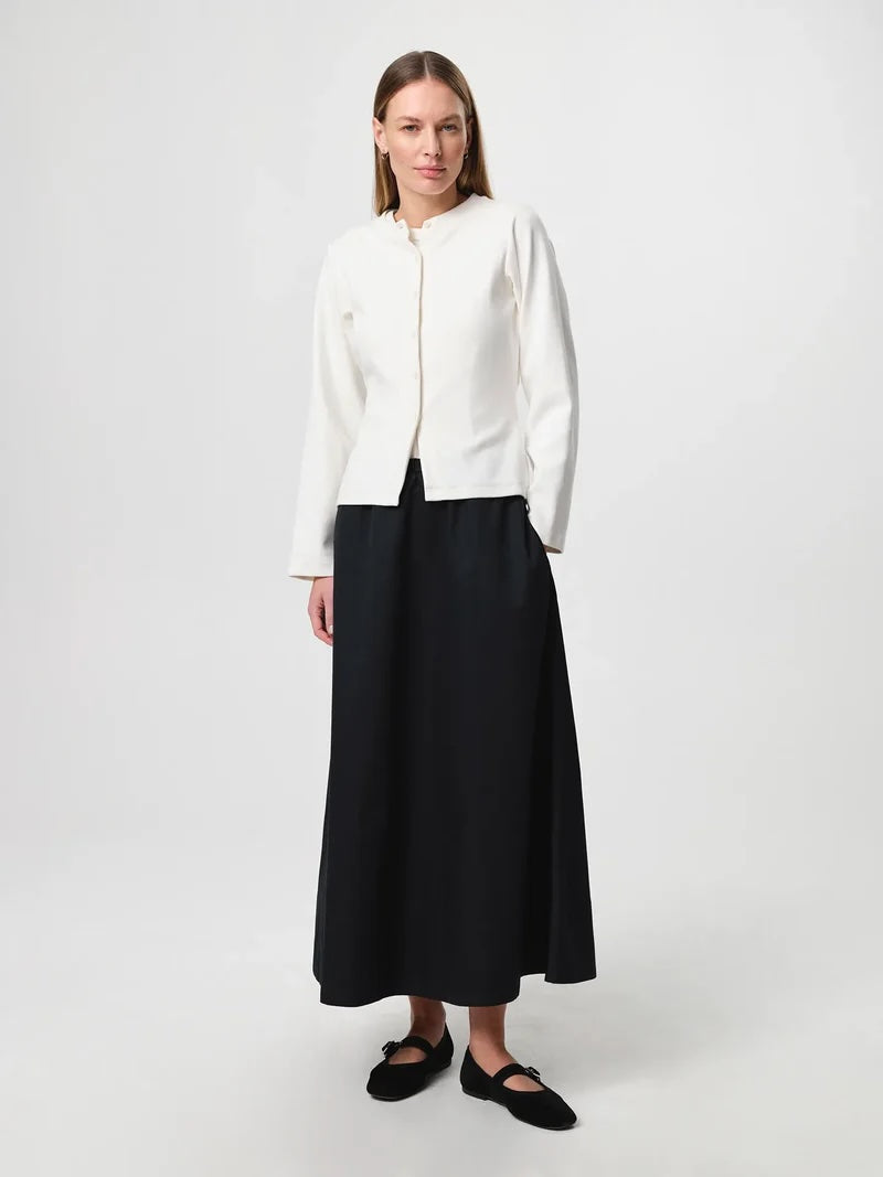 Carla Cardigan White