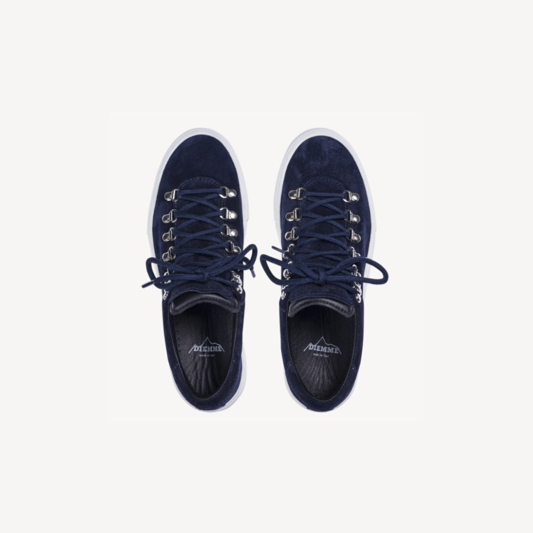 W Marostica Low Platform Suede Navy
