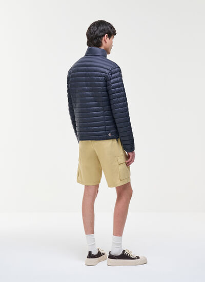 Quilted Jacket - Navy