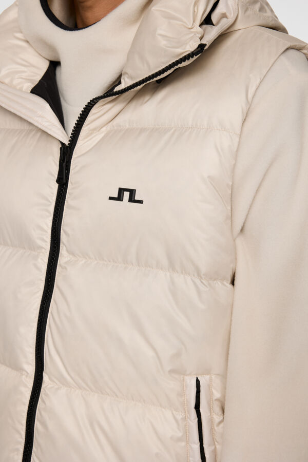 Daryl Down Vest - Cream