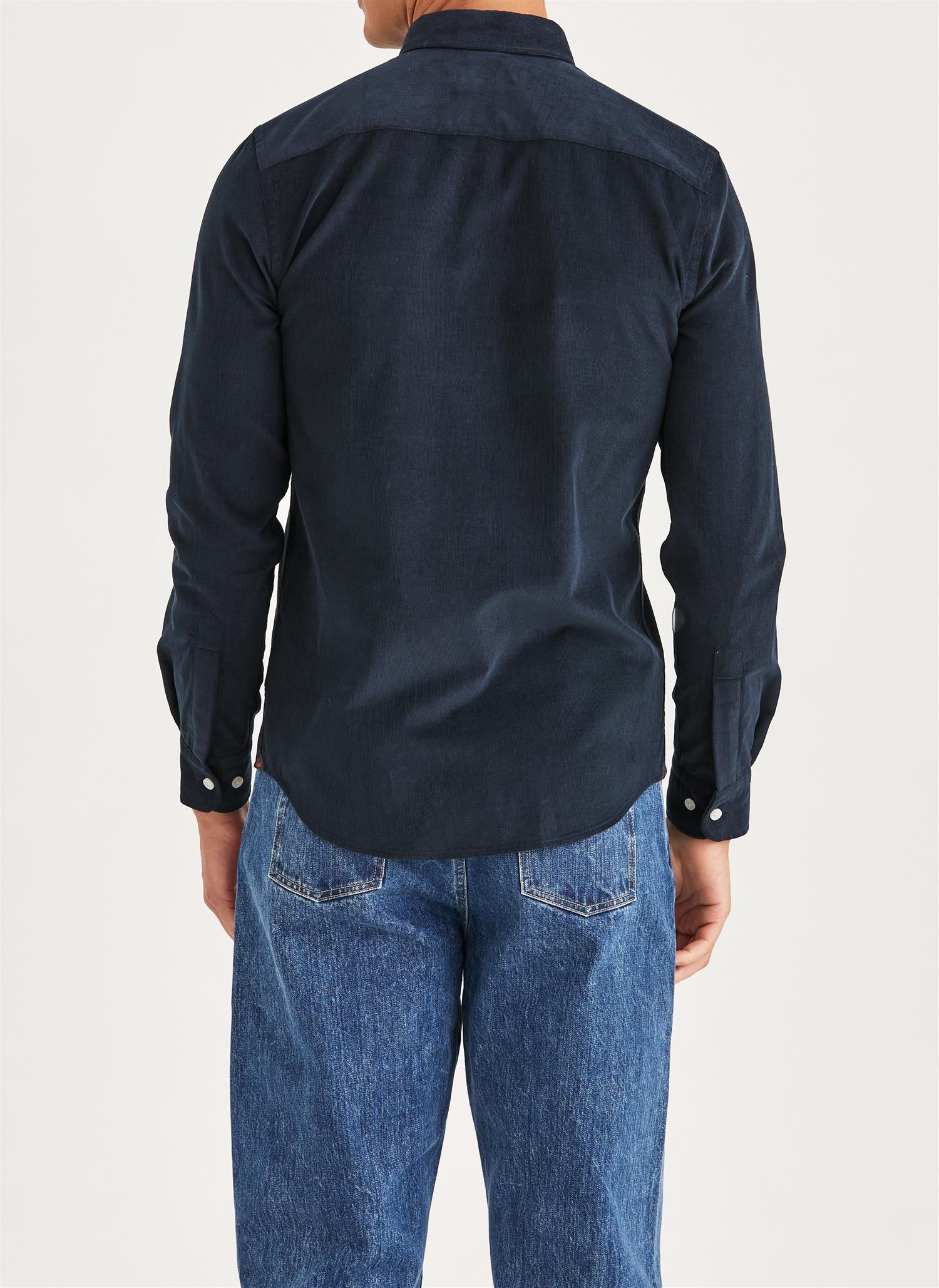Douglas Cord Shirt - Blue