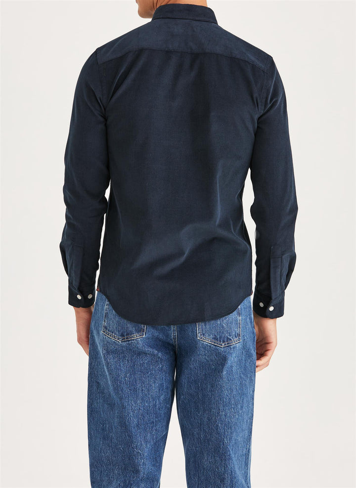 Douglas Cord Shirt - Blue