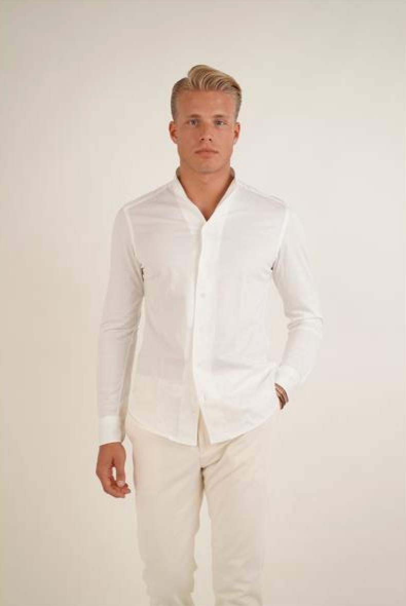 No Collar - Fj127F - White