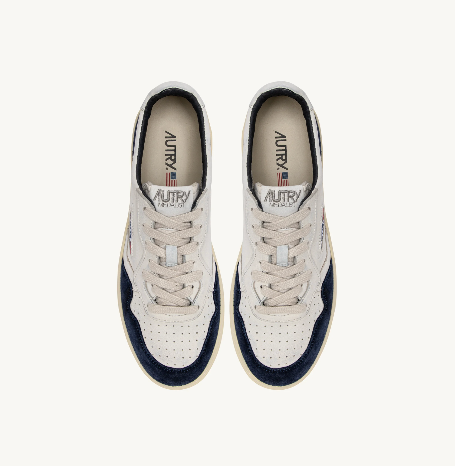 Medalist Low Man Hvit/Navy