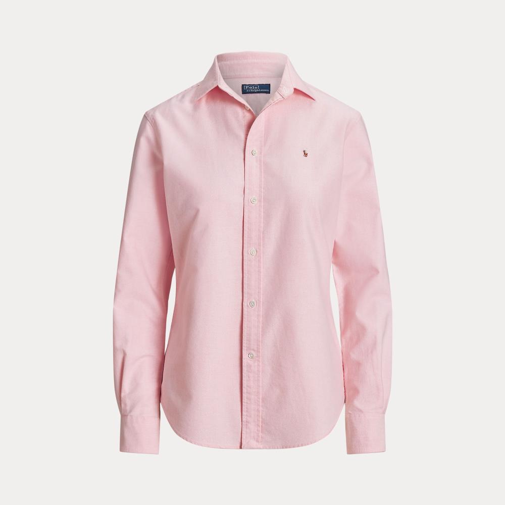 Oxford Long Sleeve Button Front Shirt
