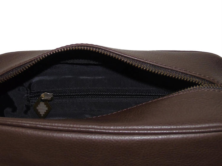 Hombre Washbag - Brown