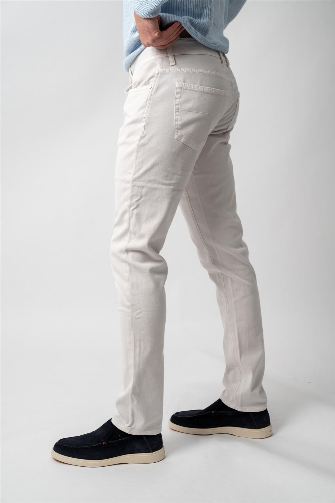 Leonardo 5-Pocket - Off White