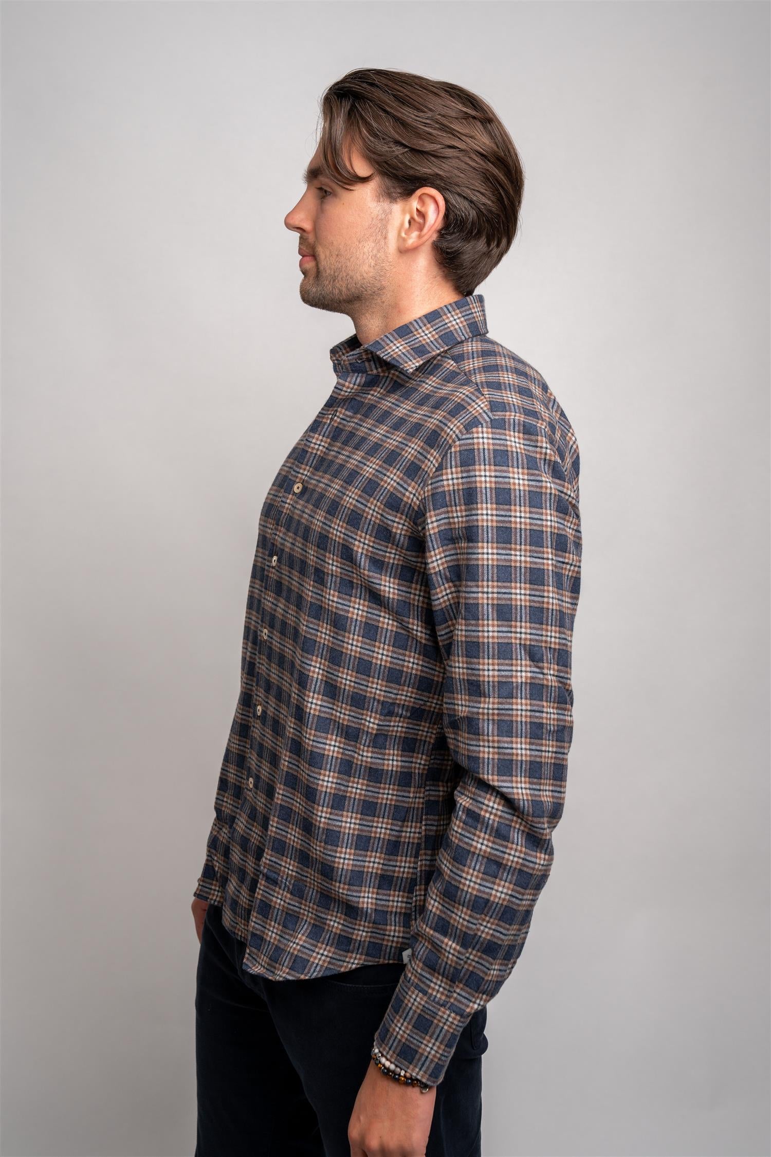 Flannel  - Brown