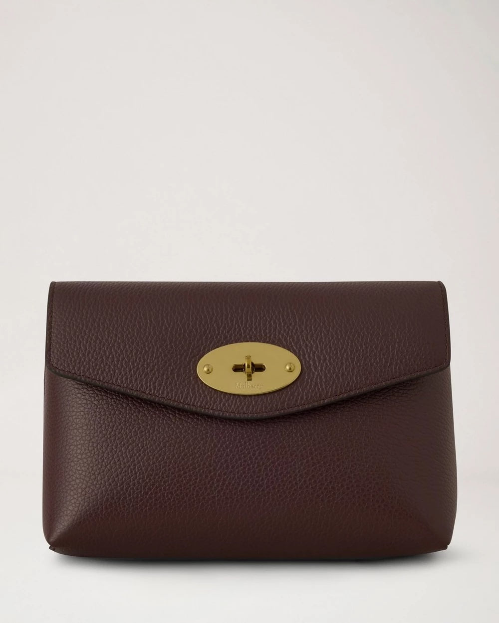 Darley Cosmetic Pouch Oxblood Small Classic Grain
