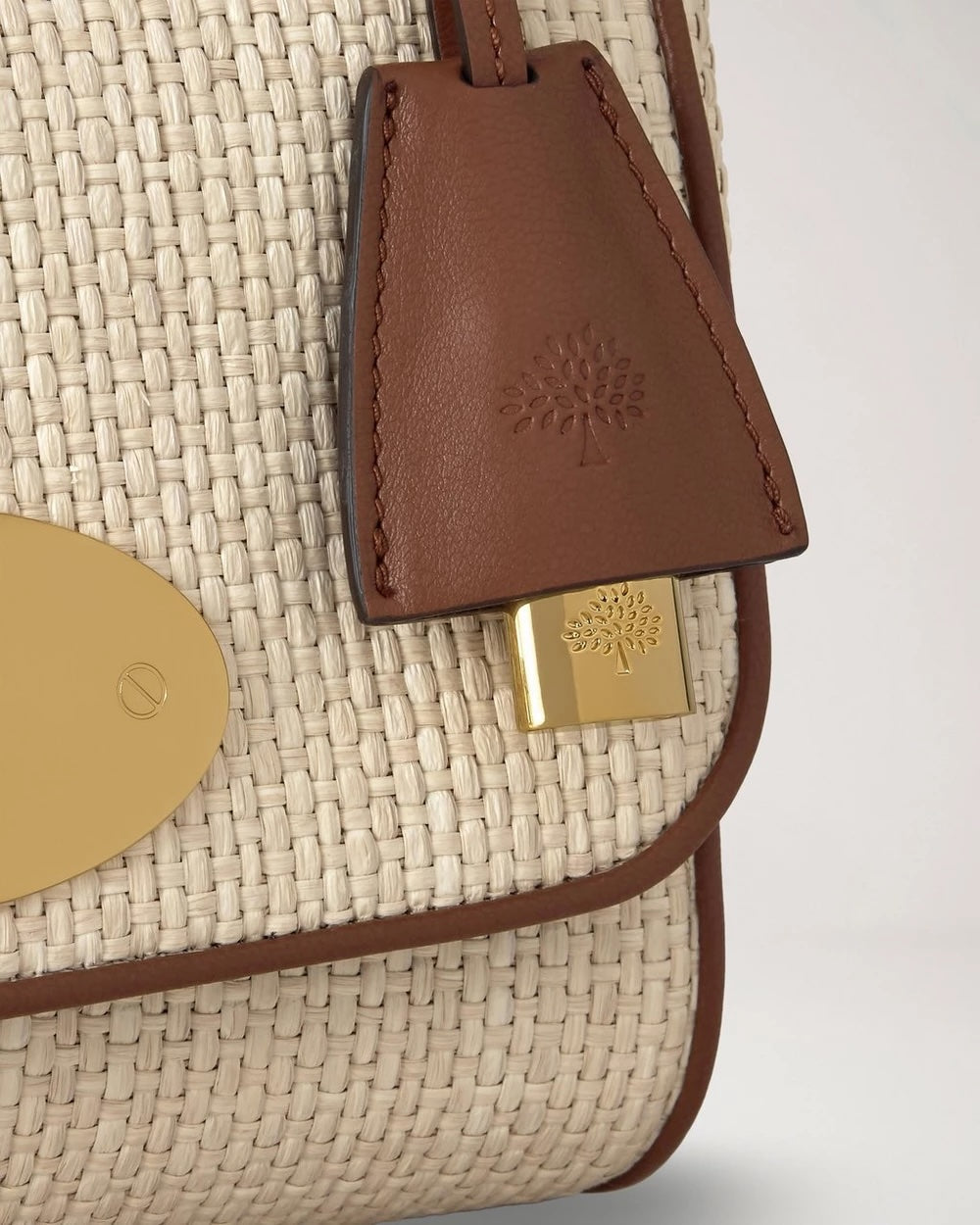 Lily Raffia Ecru-Bright Oak