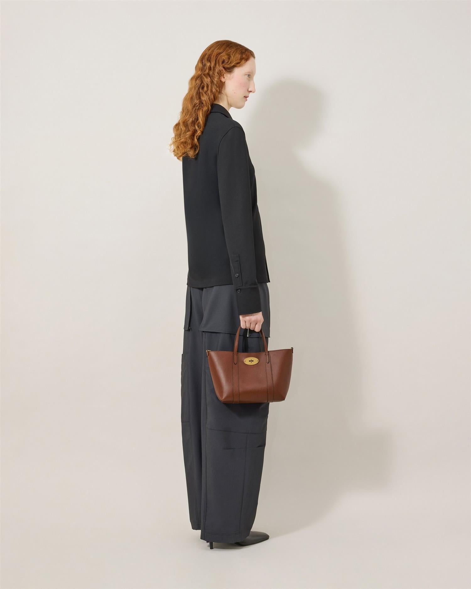 Mini Bayswater Tote Two Tone Oak