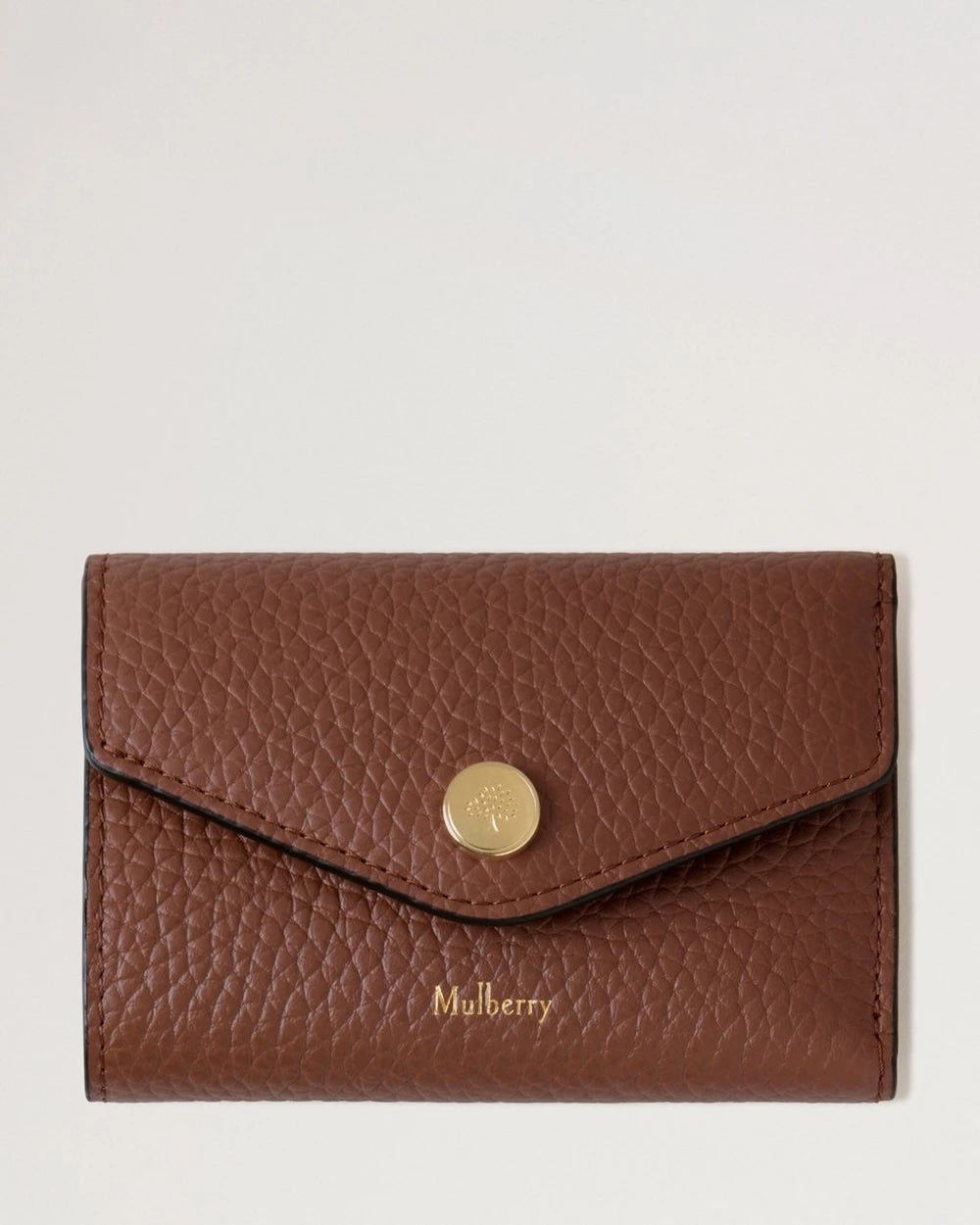 Folded Multi-Card Wallet Bright Oak Heavy Grain