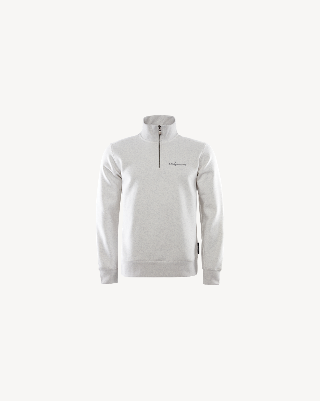 Bowman Logo T-neck - Light Grey Melange