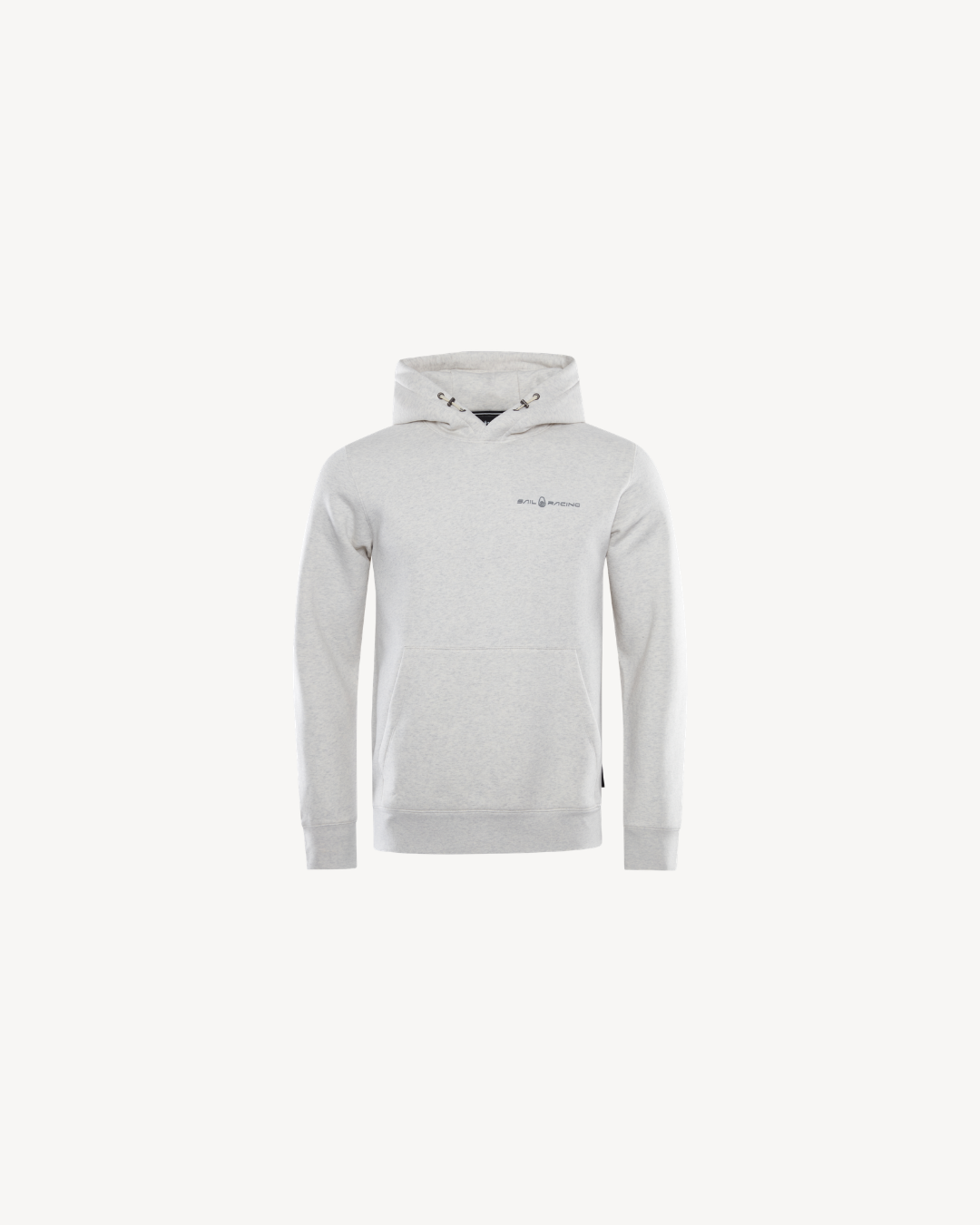 Bowman Logo Hood - Light Grey Melange