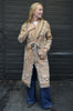 Fringed Paisley Jacket Maxi - Camel