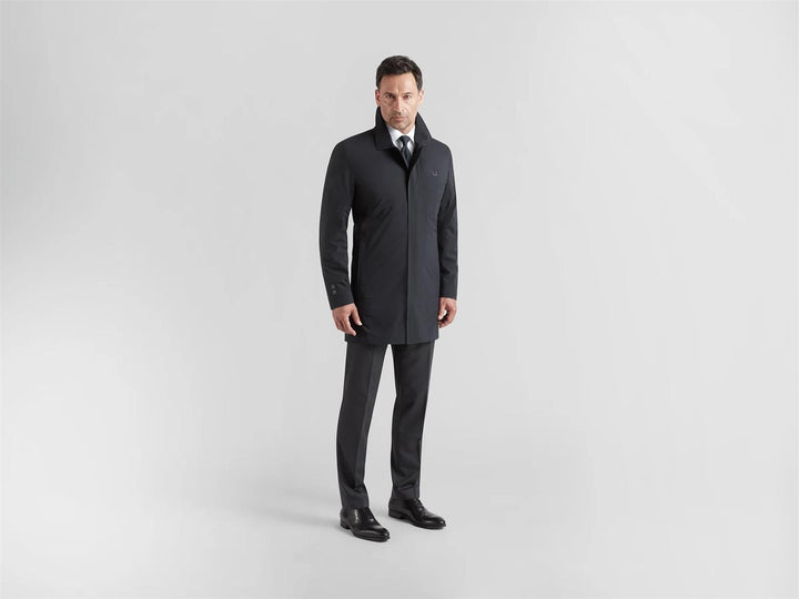 Sky Fall Coat - Black Storm