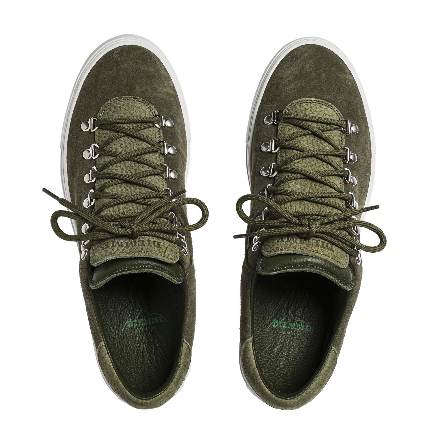 Marostica Low - Sage Green Suede