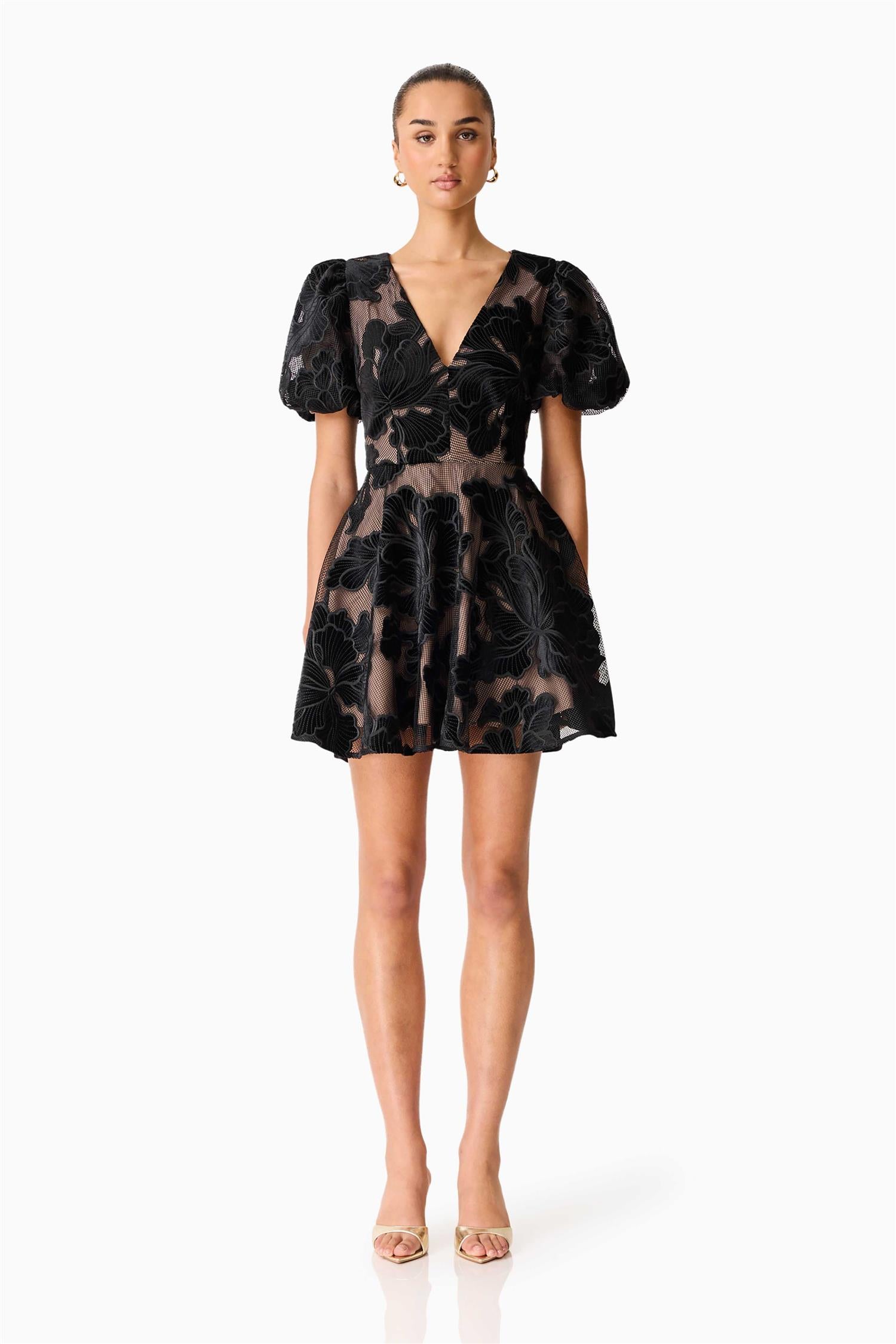 Zara Party Dress Black