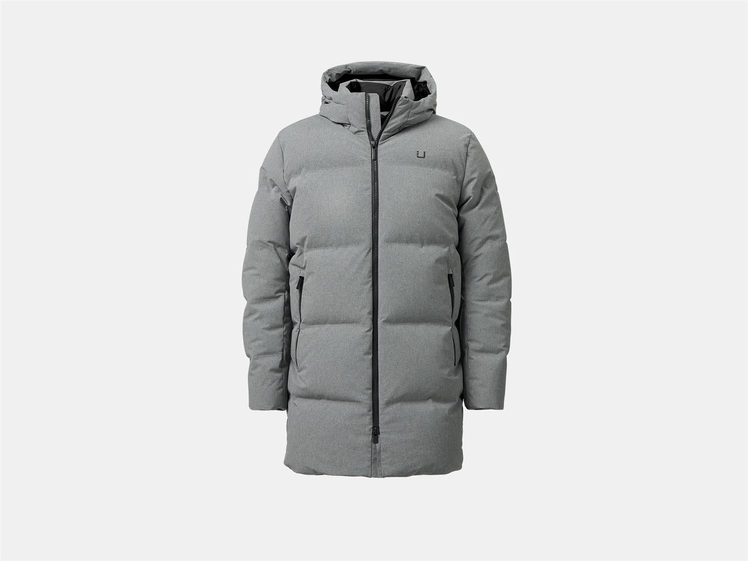 Titan Down Parka - Grey Melange