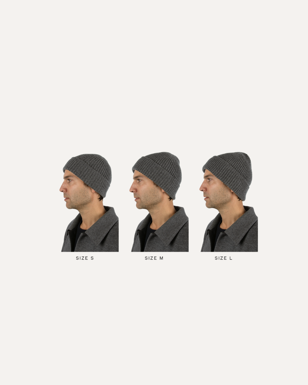 Beanie - Cashmere/Wool - Grey