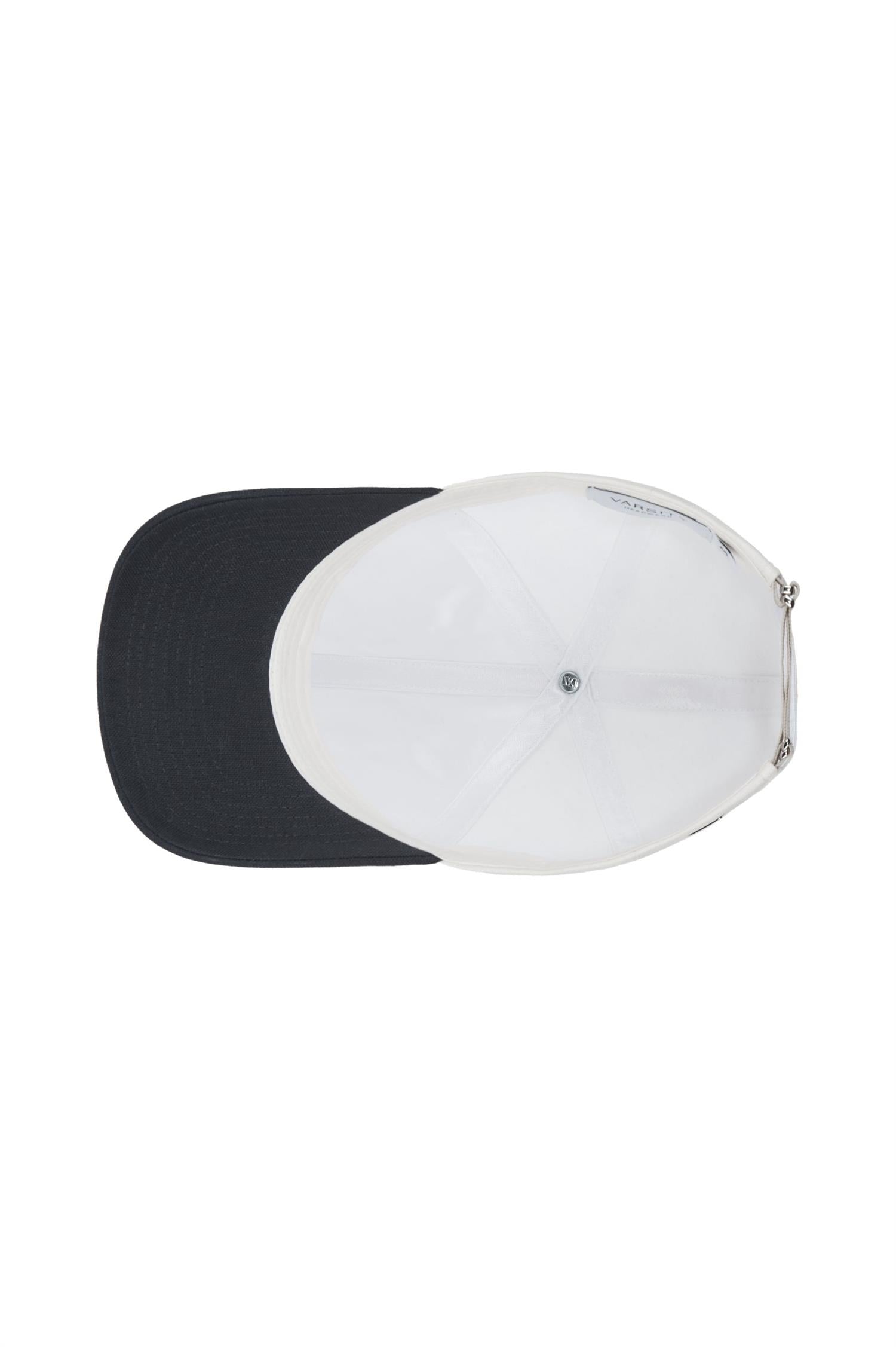 Legacy Structured Linen - Shell White Deep Navy