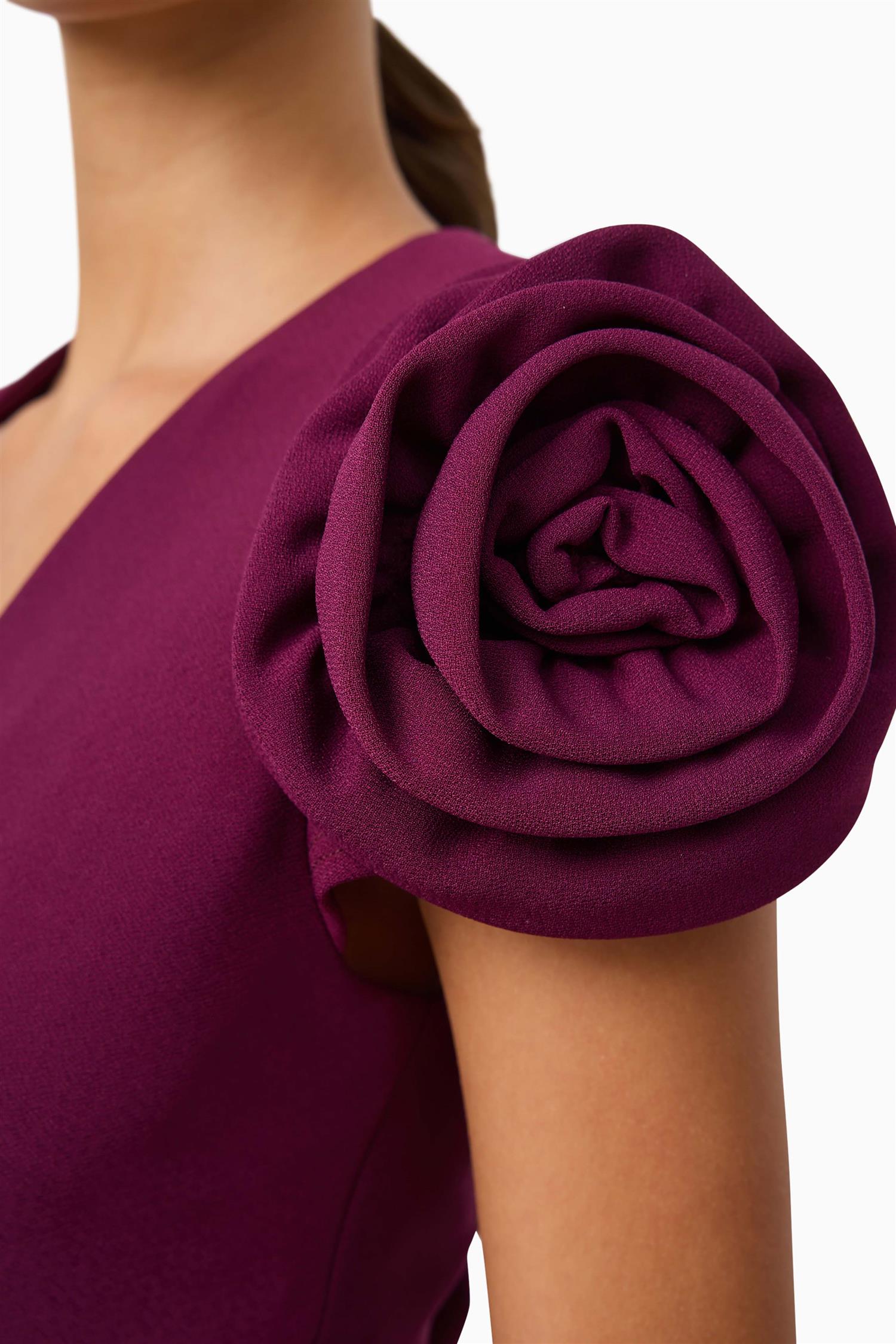 Theresa Mini Dress Grape