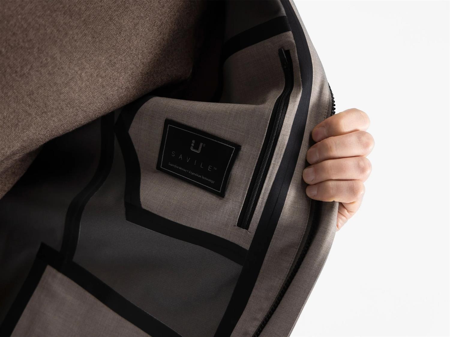 Sky Fall Coat Saville - Sand Wool