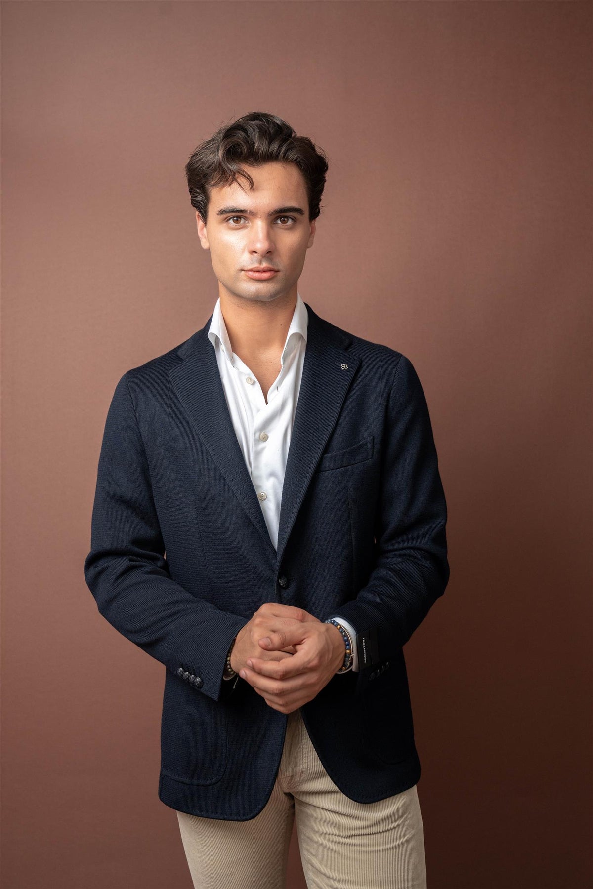 Blazer Wool Blend - Navy