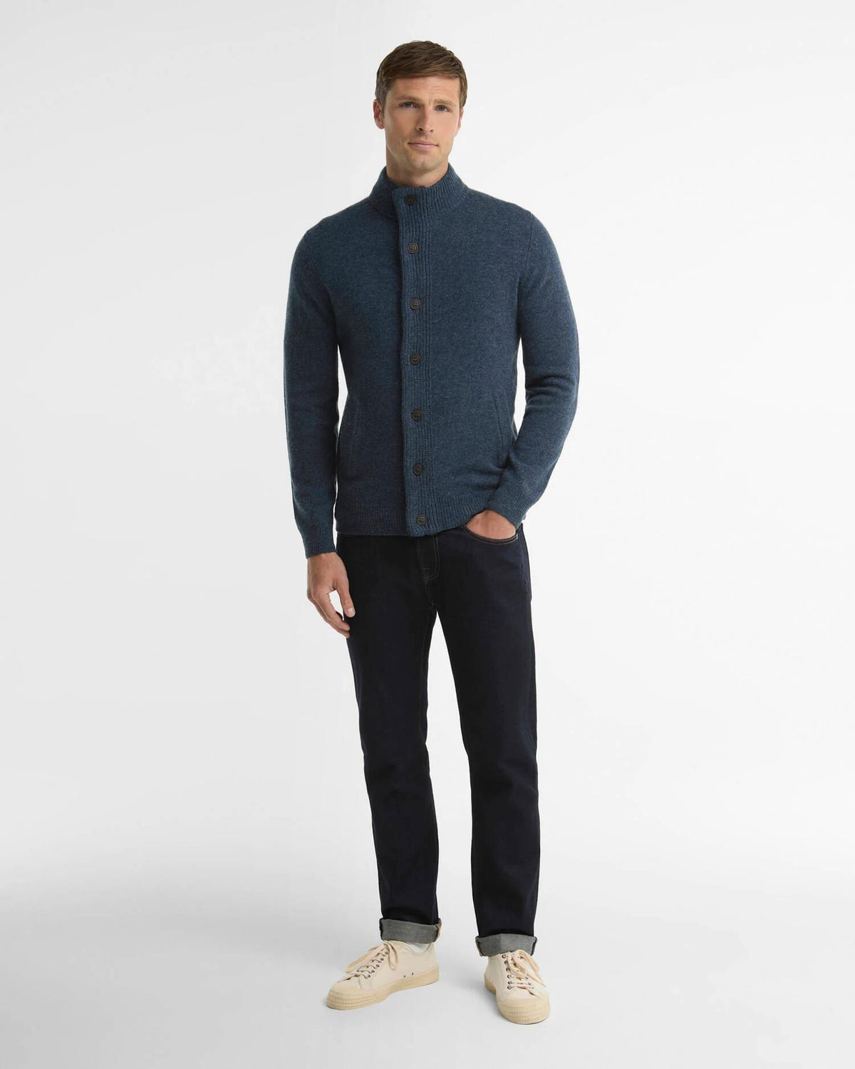 Ess Patch Zip - Dark Indigo