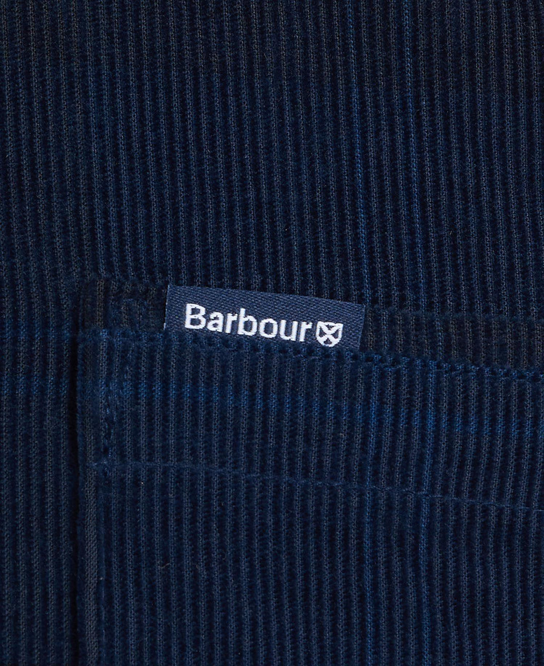 Blair Tailored Tartan Cord Shirt - Navy