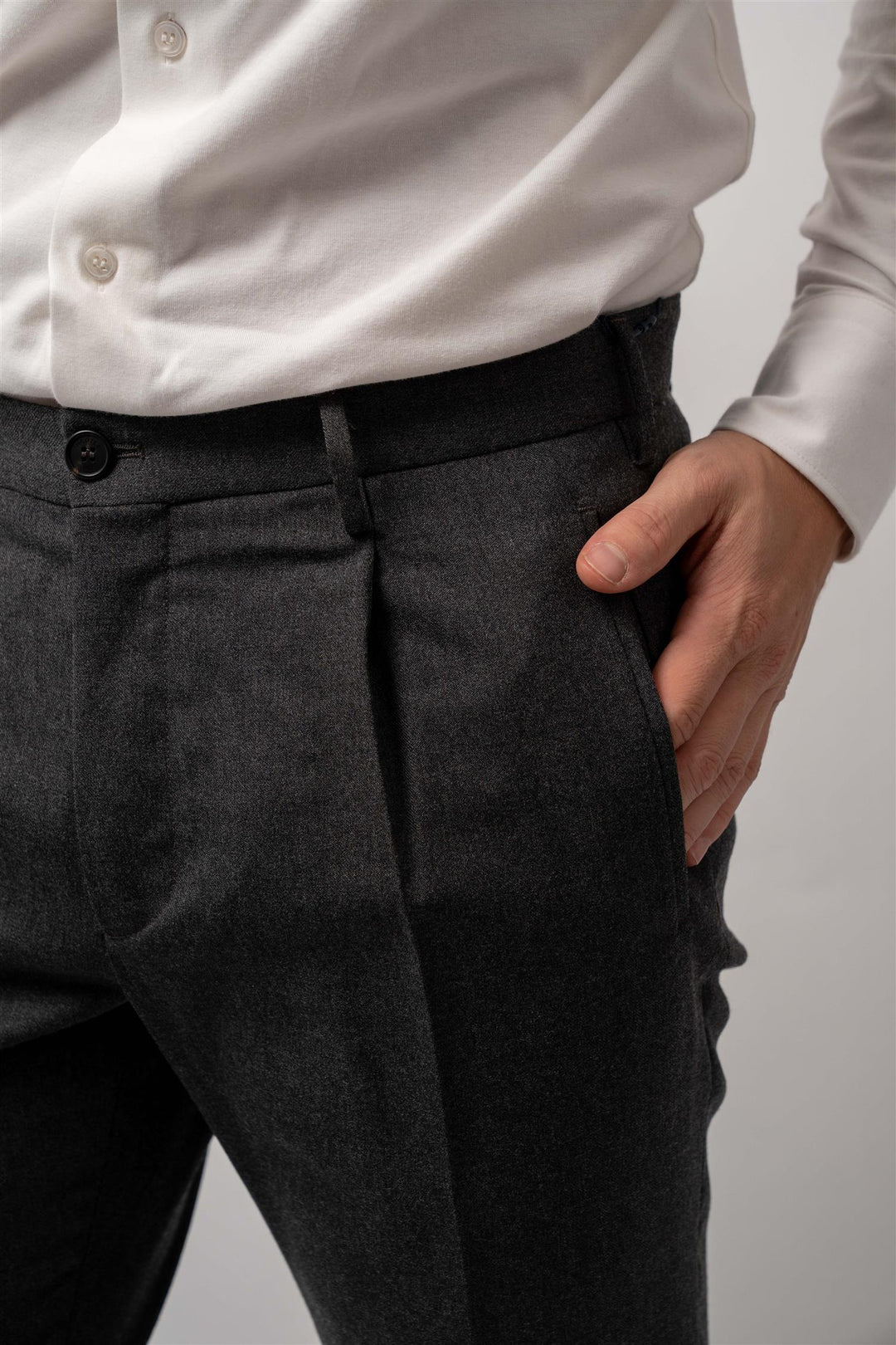 chino wool-grey