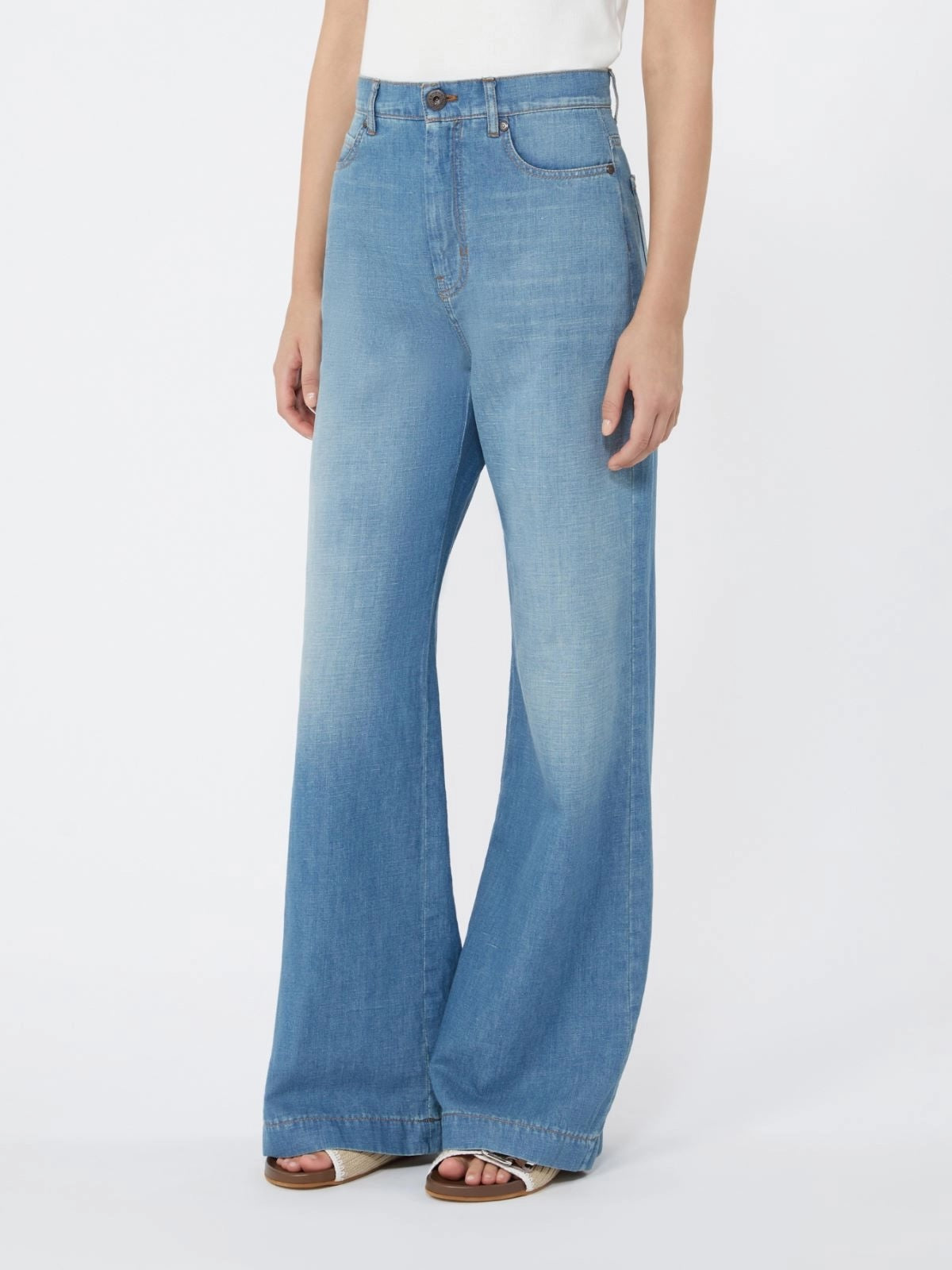 Latino Linen & Denim Jeans